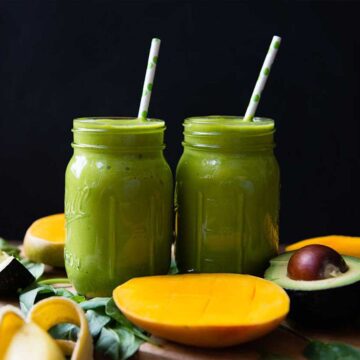 Rich and creamy green smoothie recipe