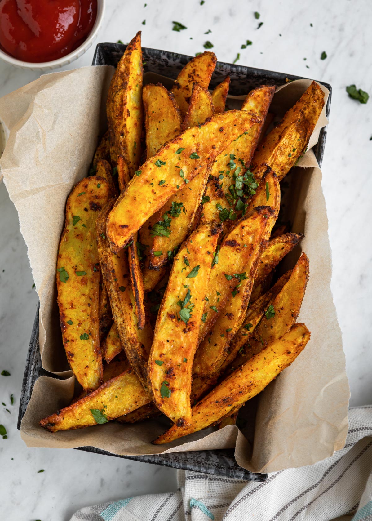 Sweet Potato Wedges {Easy Oven Recipe} –