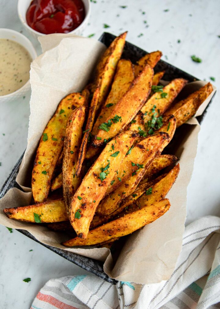 Best Baked Potato Wedges - Simple Green Smoothies