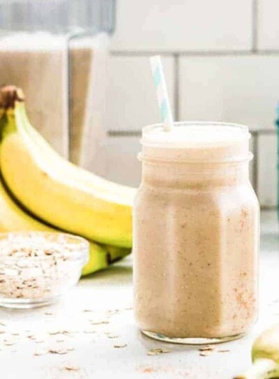Smoothie recipe with oatmeal