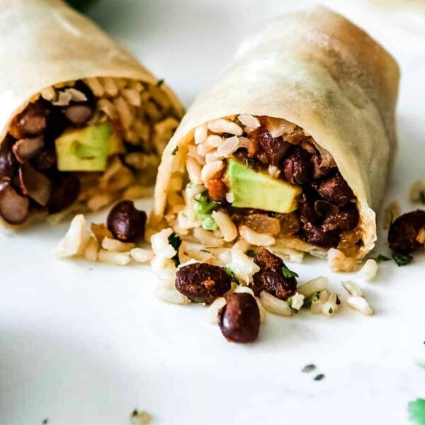 Bean and Rice Burritos | Meal-Prep Friendly Dinner