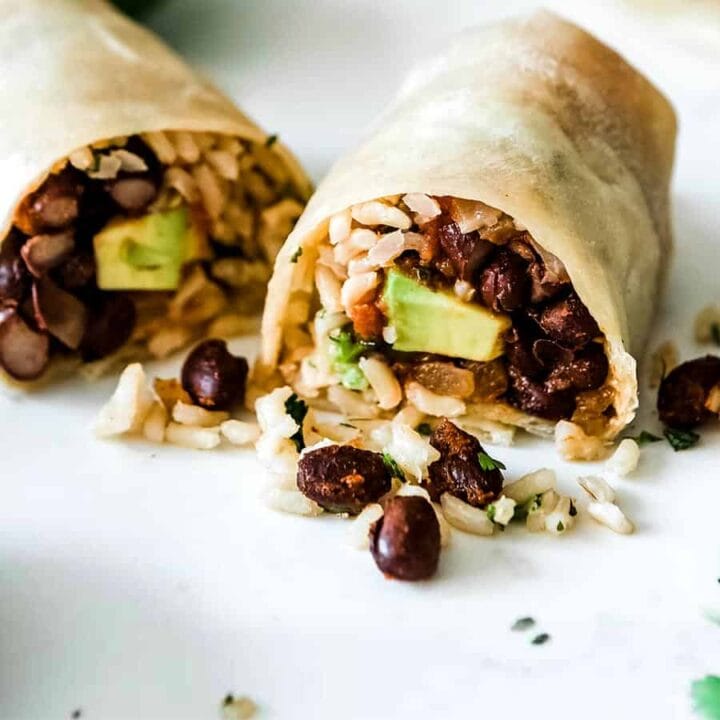 Bean and Rice Burritos - Simple Green Smoothies