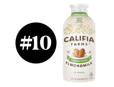 Califia Farms almond milk was the last brand to make the best list.