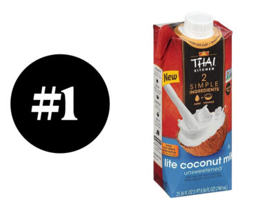 Best coconut milk brand Thai kitchen lite carton