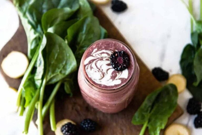 Creamy Blackberry Smoothie A LowSugar Delicious Treat