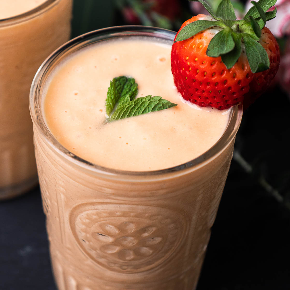 Sweet Cantaloupe Smoothie - Simple Green Smoothies