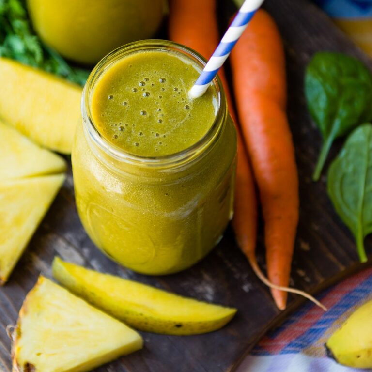 Carrot Greens Smoothie - Simple Green Smoothies