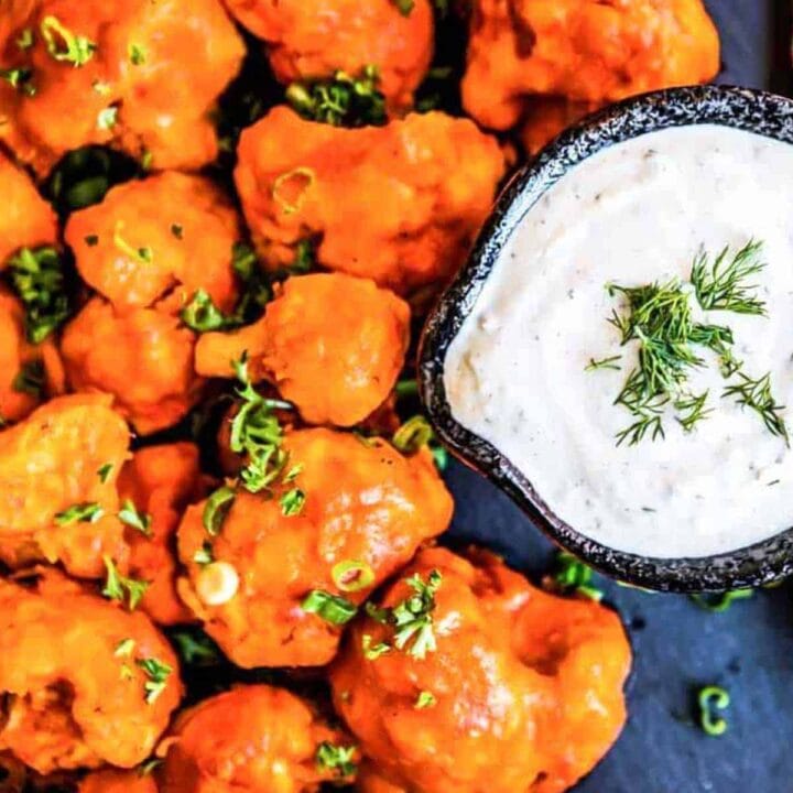 Cauliflower Buffalo Wings - Simple Green Smoothies