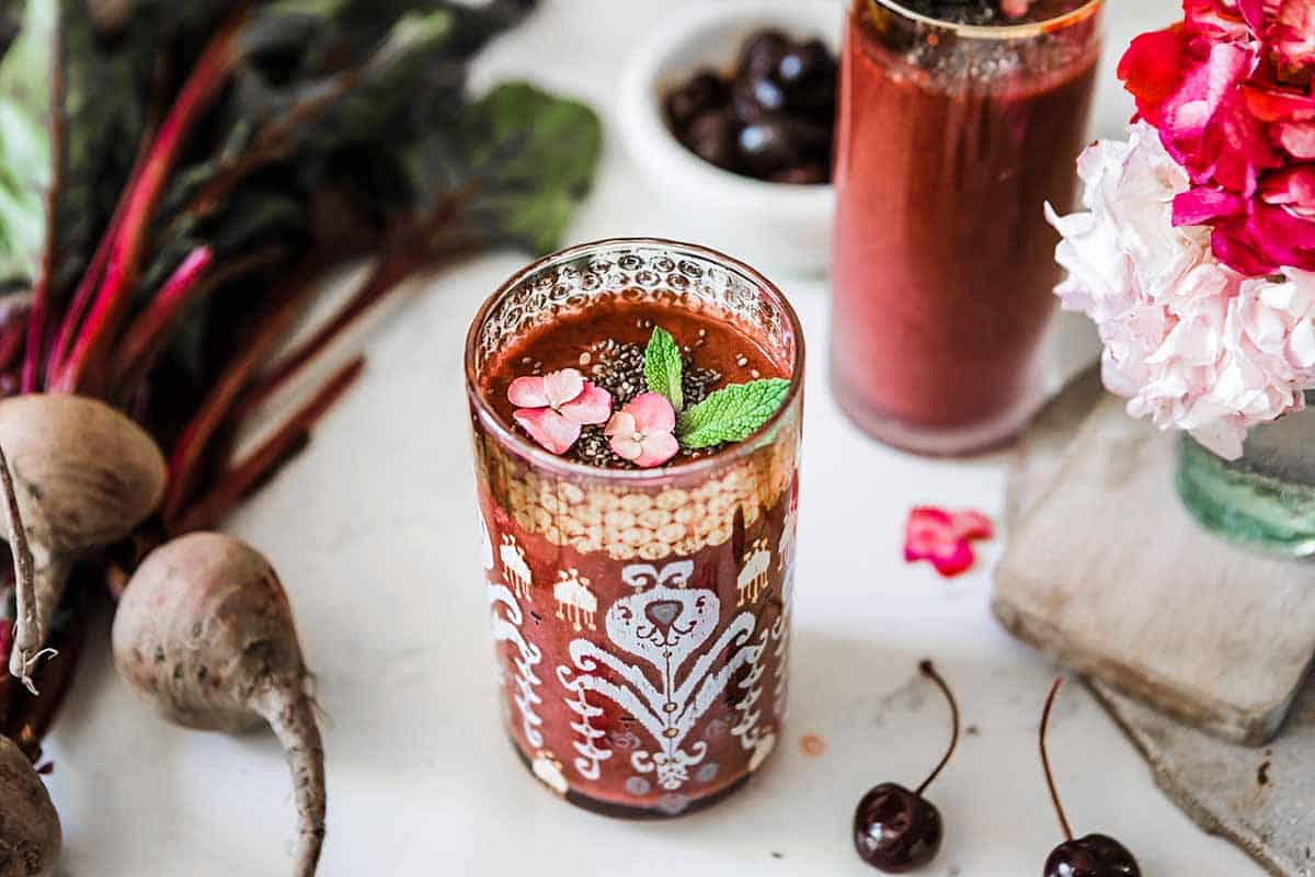 Cherry-beet juice