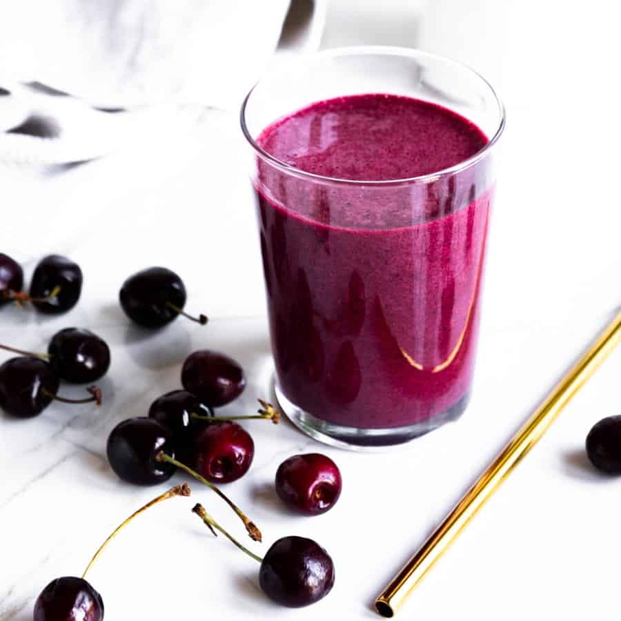 Cherry Collagen Smoothie - Simple Green Smoothies