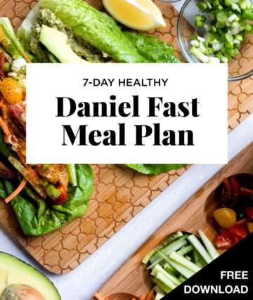 Daniel Fast Meal Plan - Simple Green Smoothies