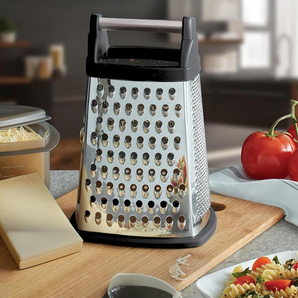 stainless steel box grater
