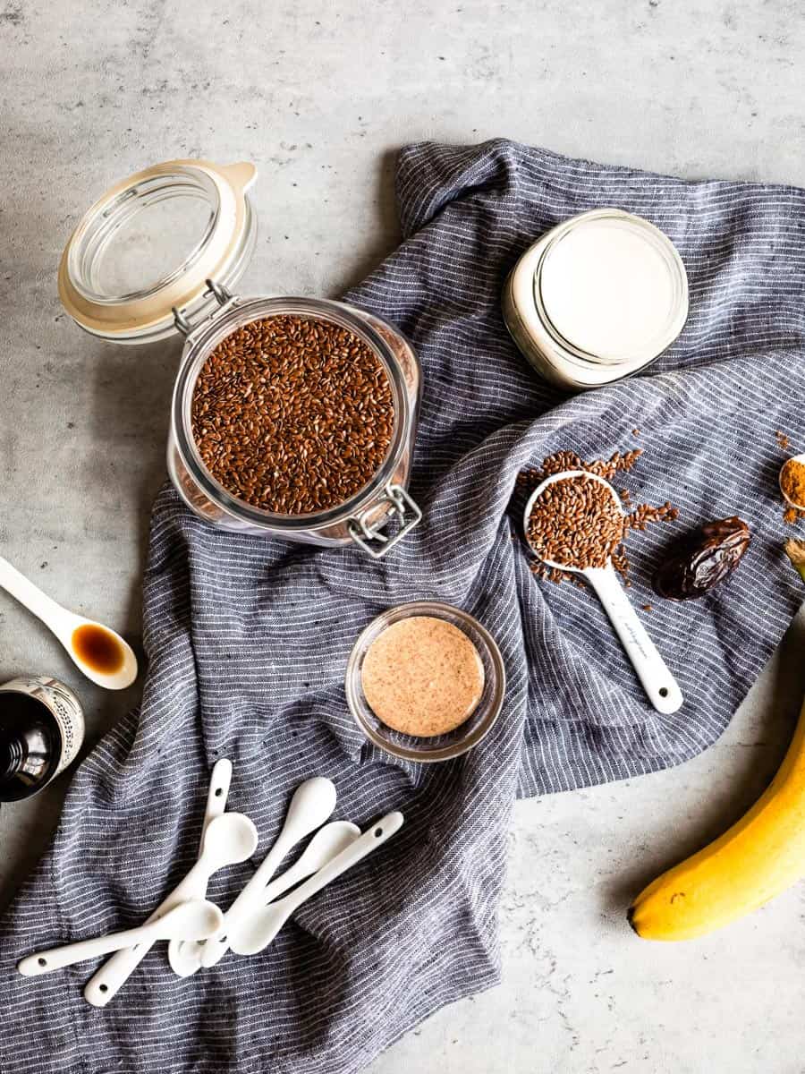 how to add flaxseed to smoothie