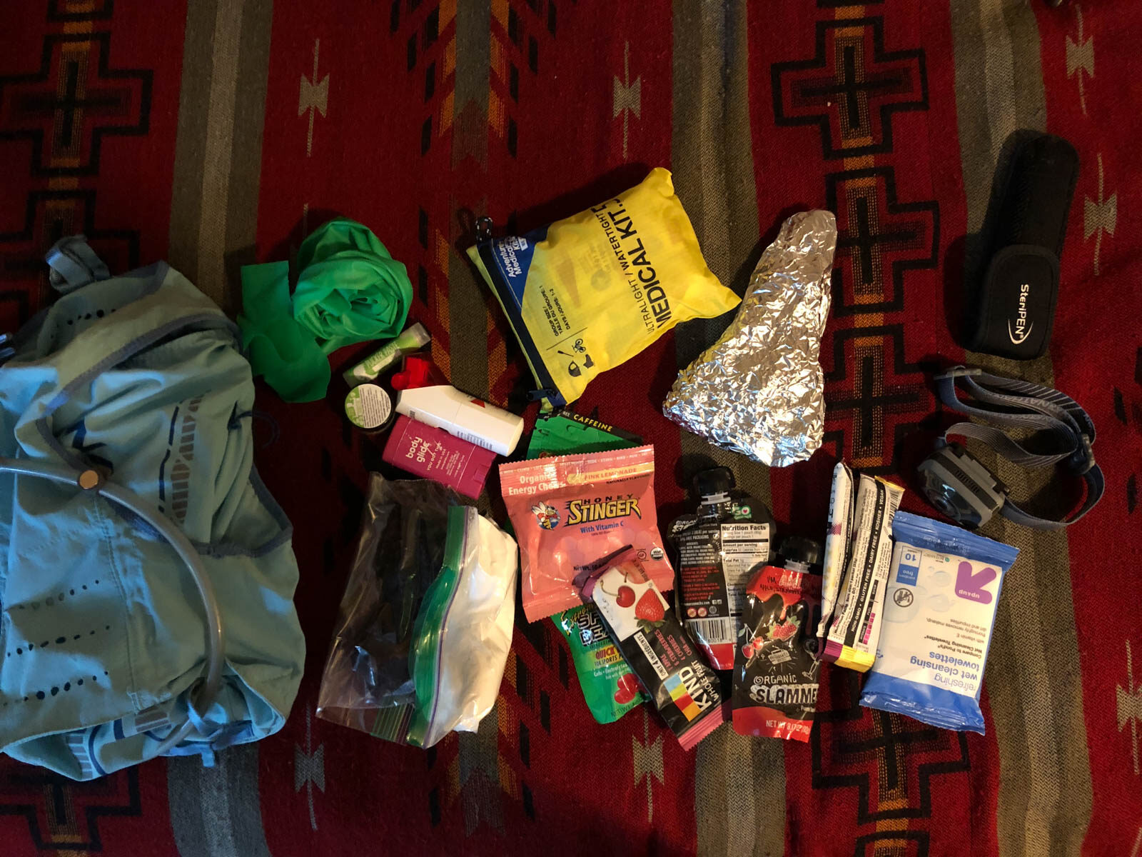 Essential food to pack for Grand Canyon Rim to Rim hike.