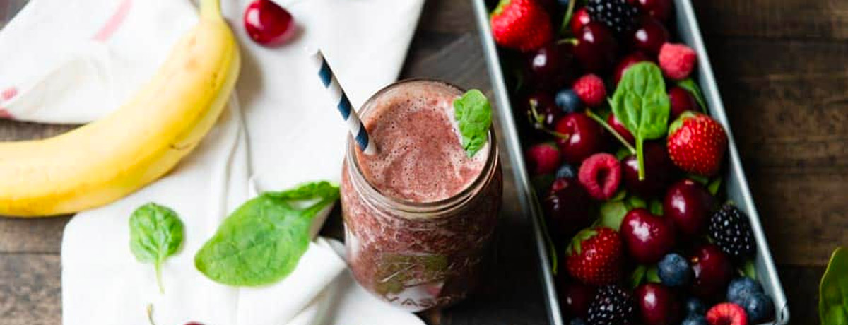 healthy mixed berry smoothie recipe
