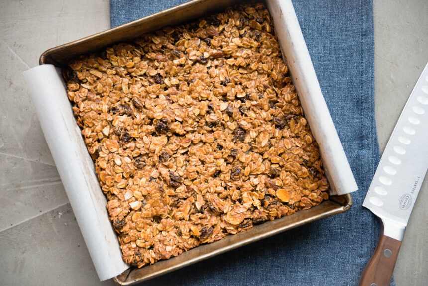 Homemade Granola Bars - Sweet and chewy