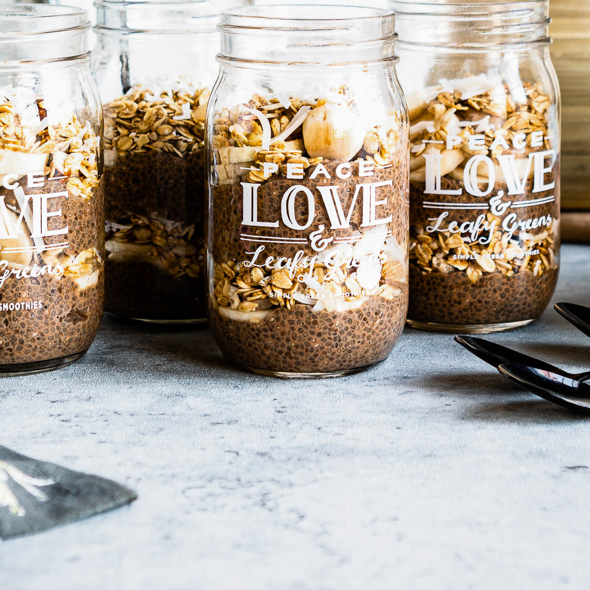 Chia Pudding Jars