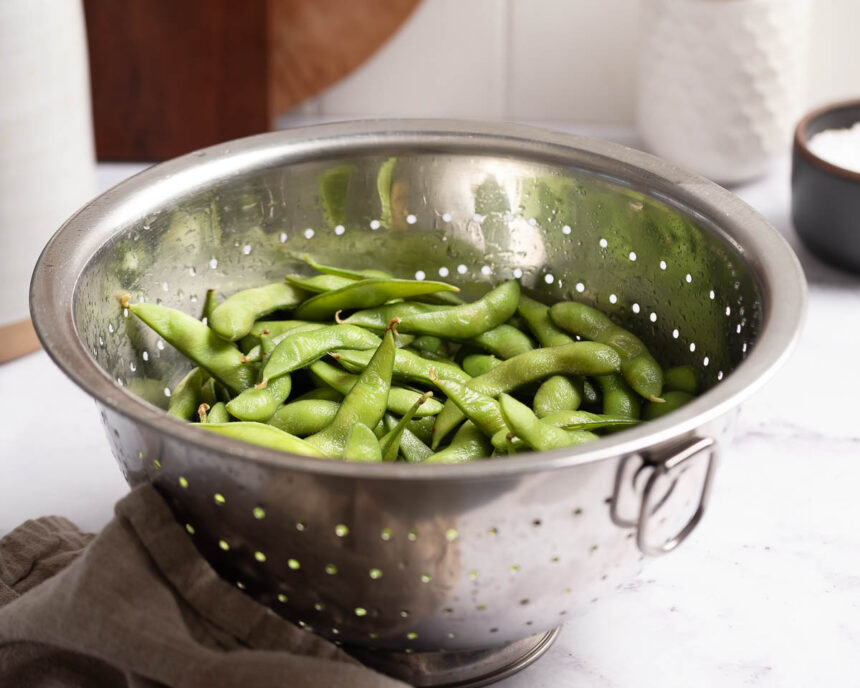 How to Make Edamame Super simple + rewarding snack recipe