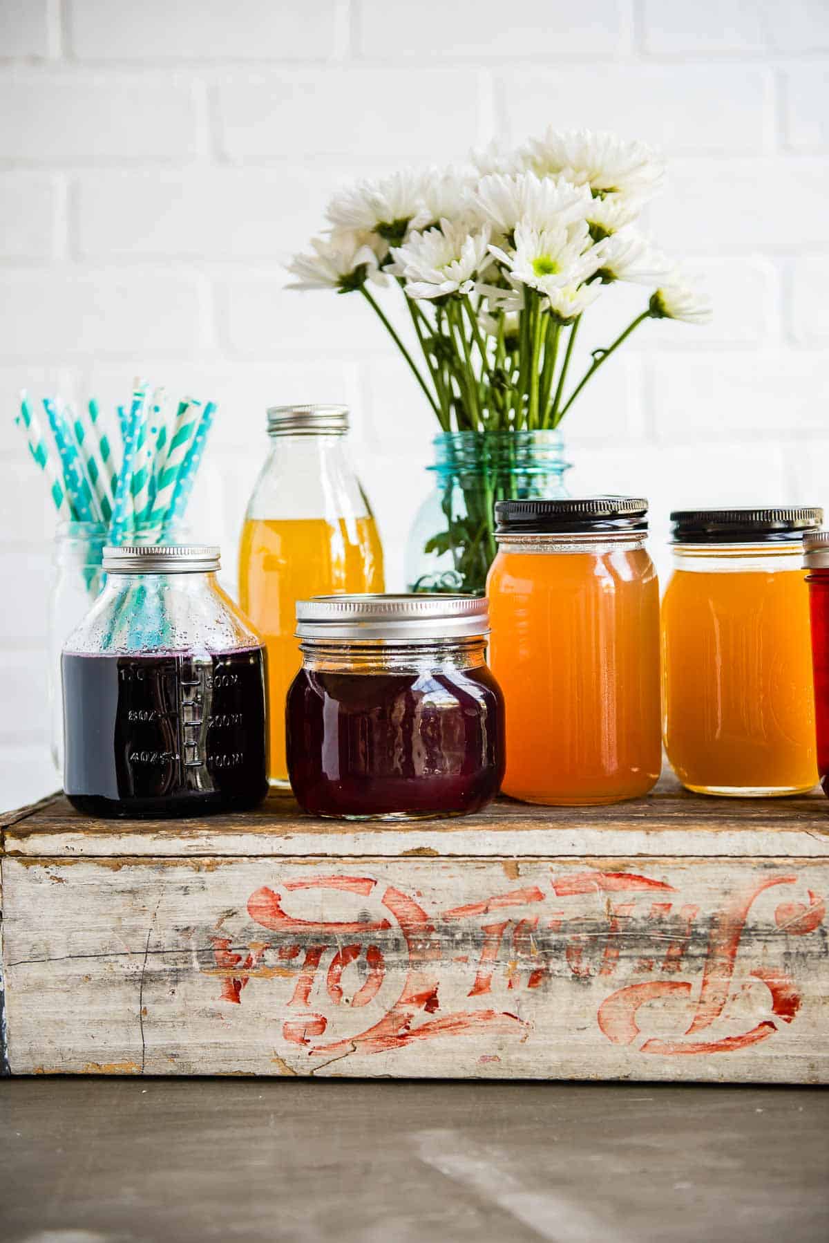 Homemade syrups for Italian soda recipe