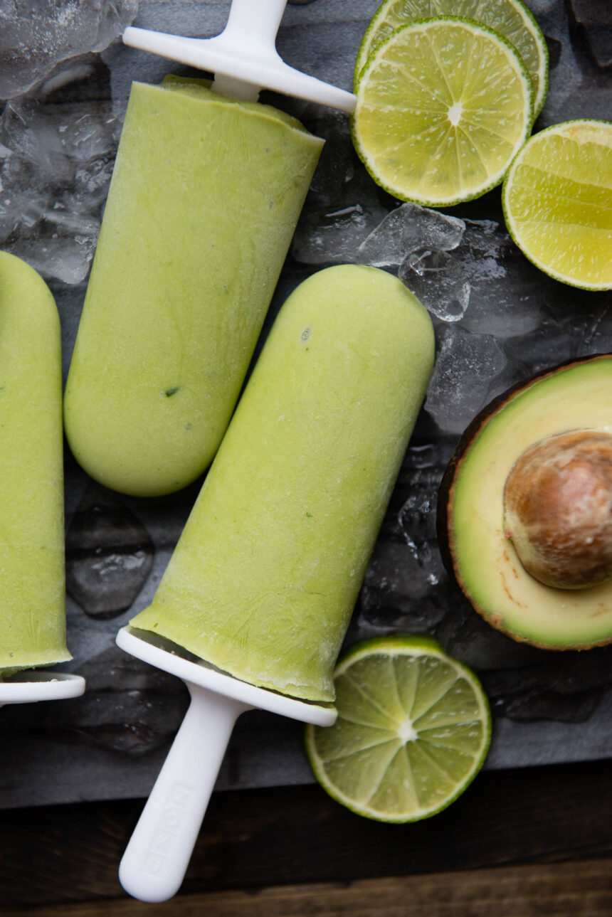 Creamy Lime Popsicle Simple and Nourishing