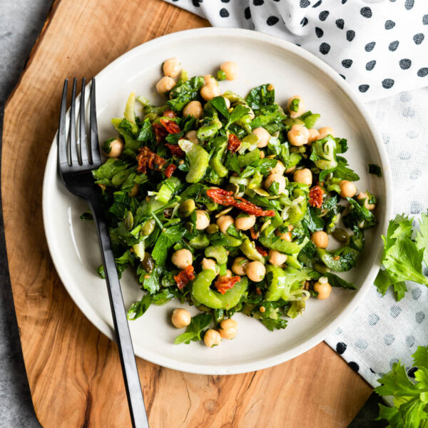 Marinated Celery Salad - Simple Green Smoothies