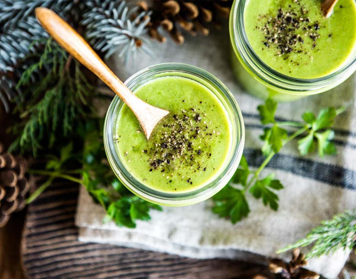 plant-based soup recipe for the meal plan