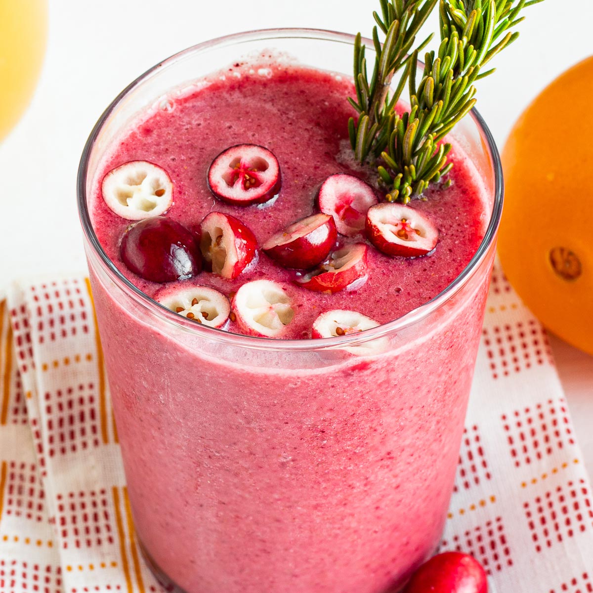 Orange Cranberry Smoothie