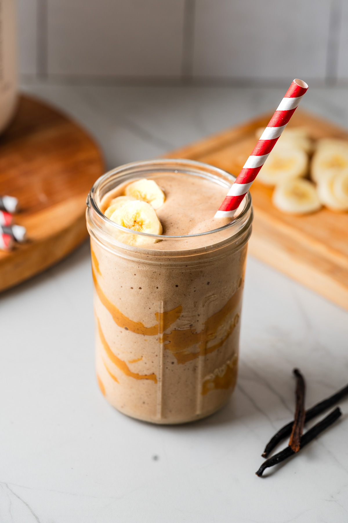 Peanut butter protein shake ready to drink