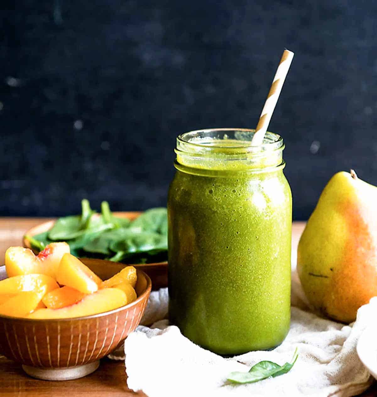 Healthy Pear Smoothie - Simple Green Smoothies