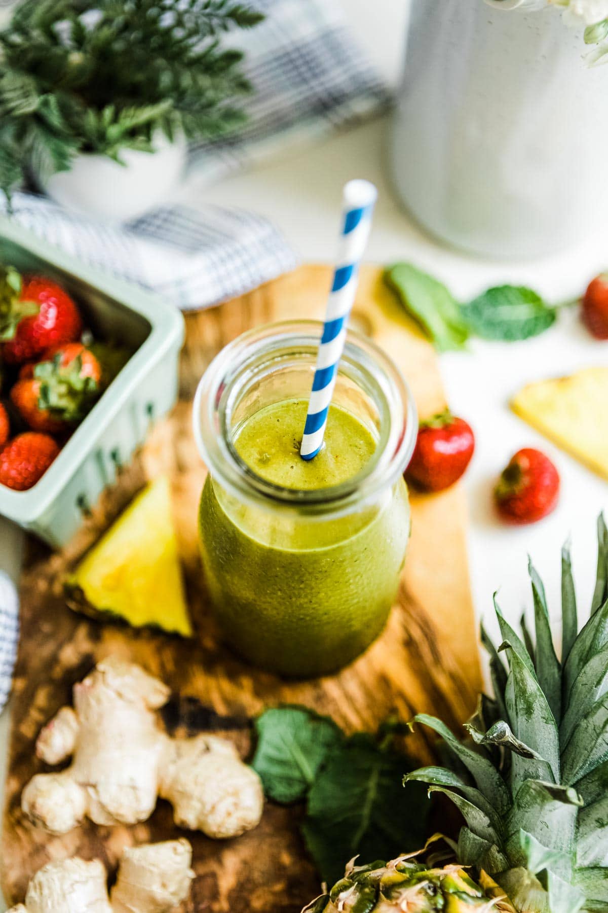 Pineapple Ginger Smoothie Simple Green Smoothies