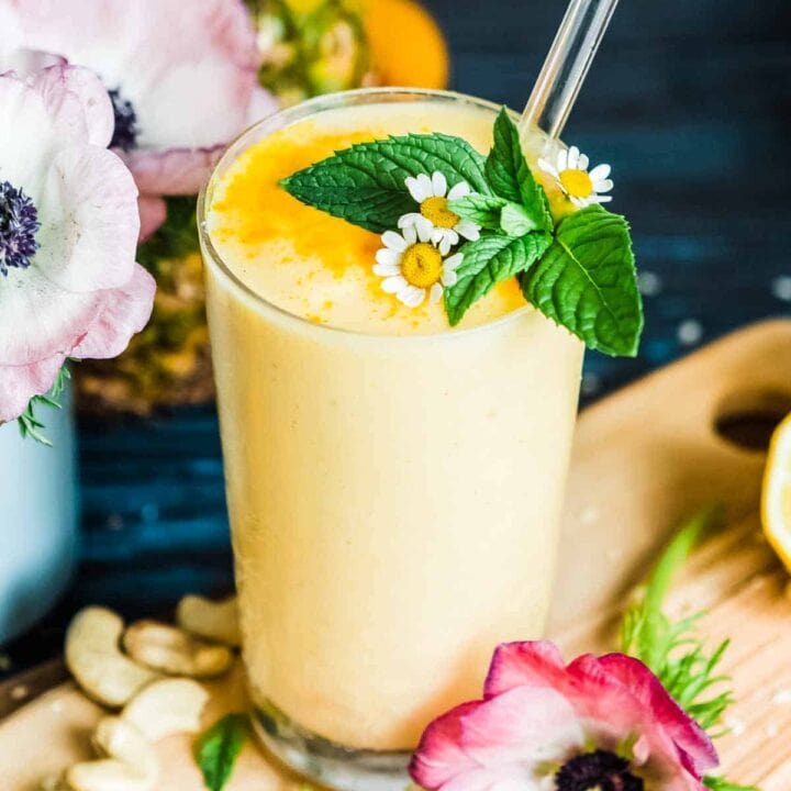 Make The Perfect Pineapple Smoothie Quick And Easy Recipe