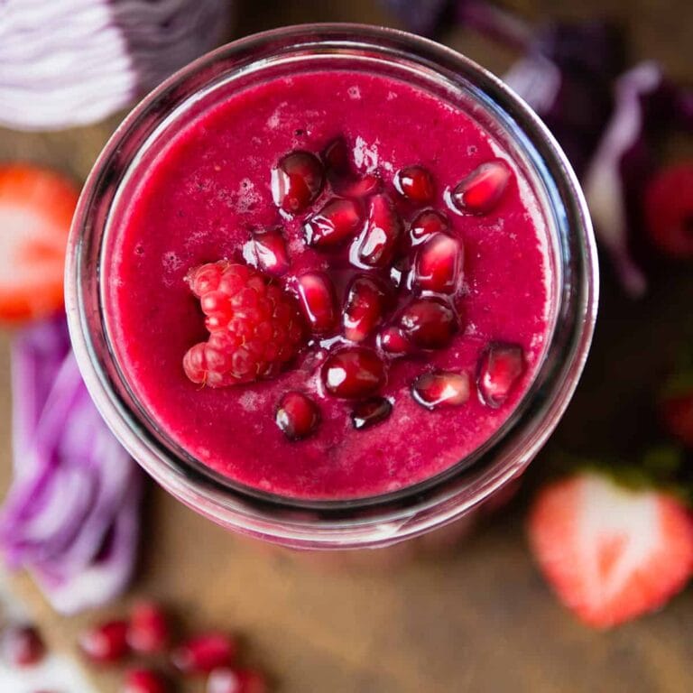 pomegranate smoothie recipe