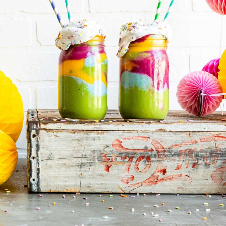 how to make tie dye smoothies