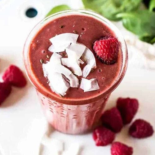 Perfect Raspberry Smoothie - Simple Green Smoothies