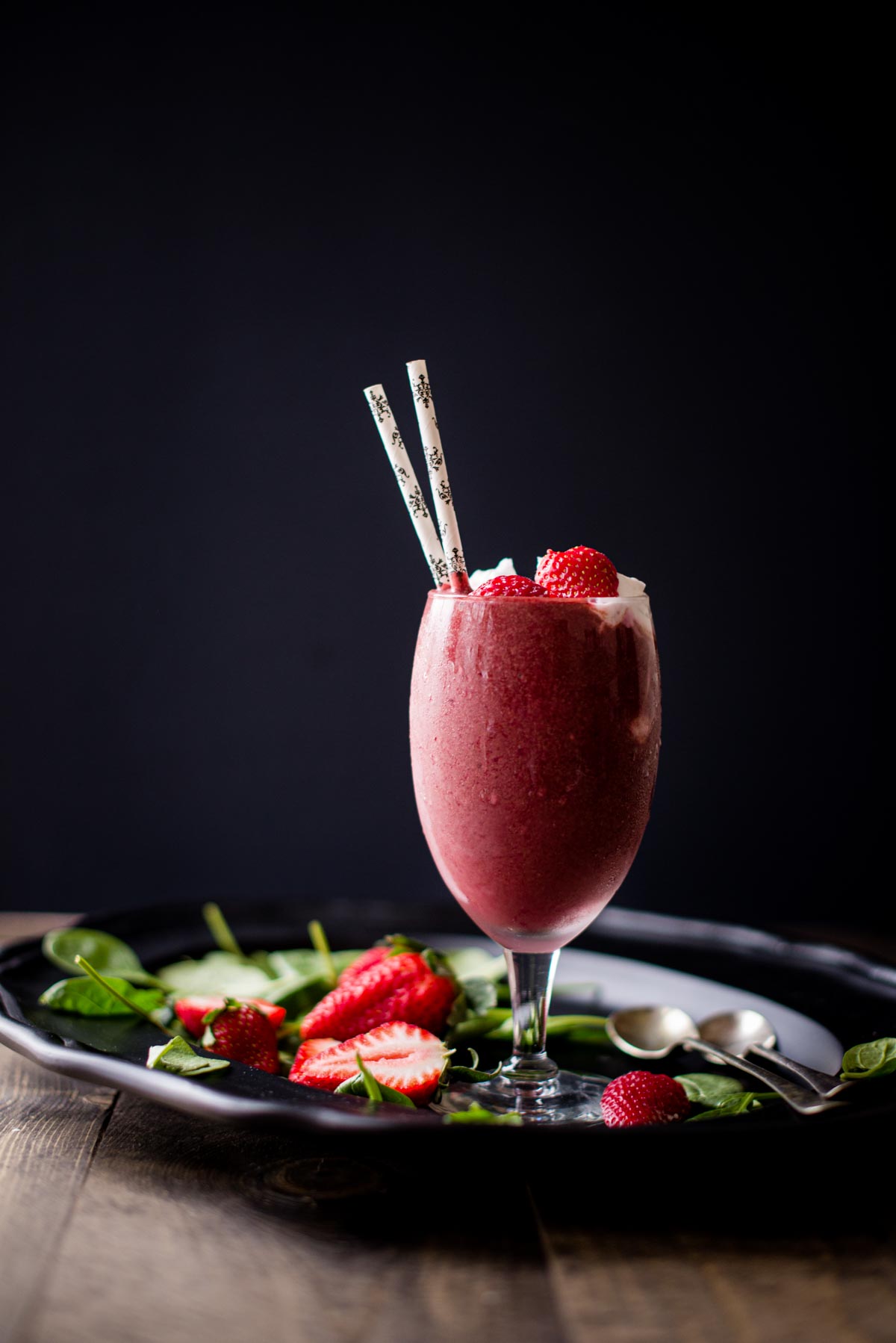 delicious red smoothie