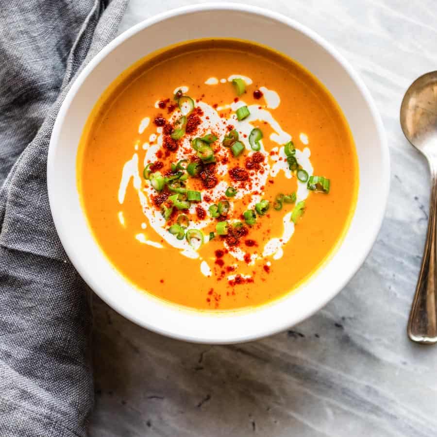 Roasted Red Pepper Soup - Simple Green Smoothies