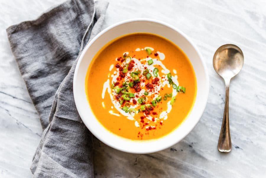 roasted red pepper soup