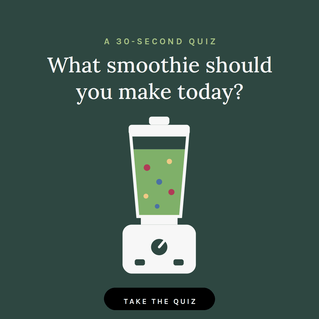 Smoothie blender with colorful ingredients for healthy smoothies.