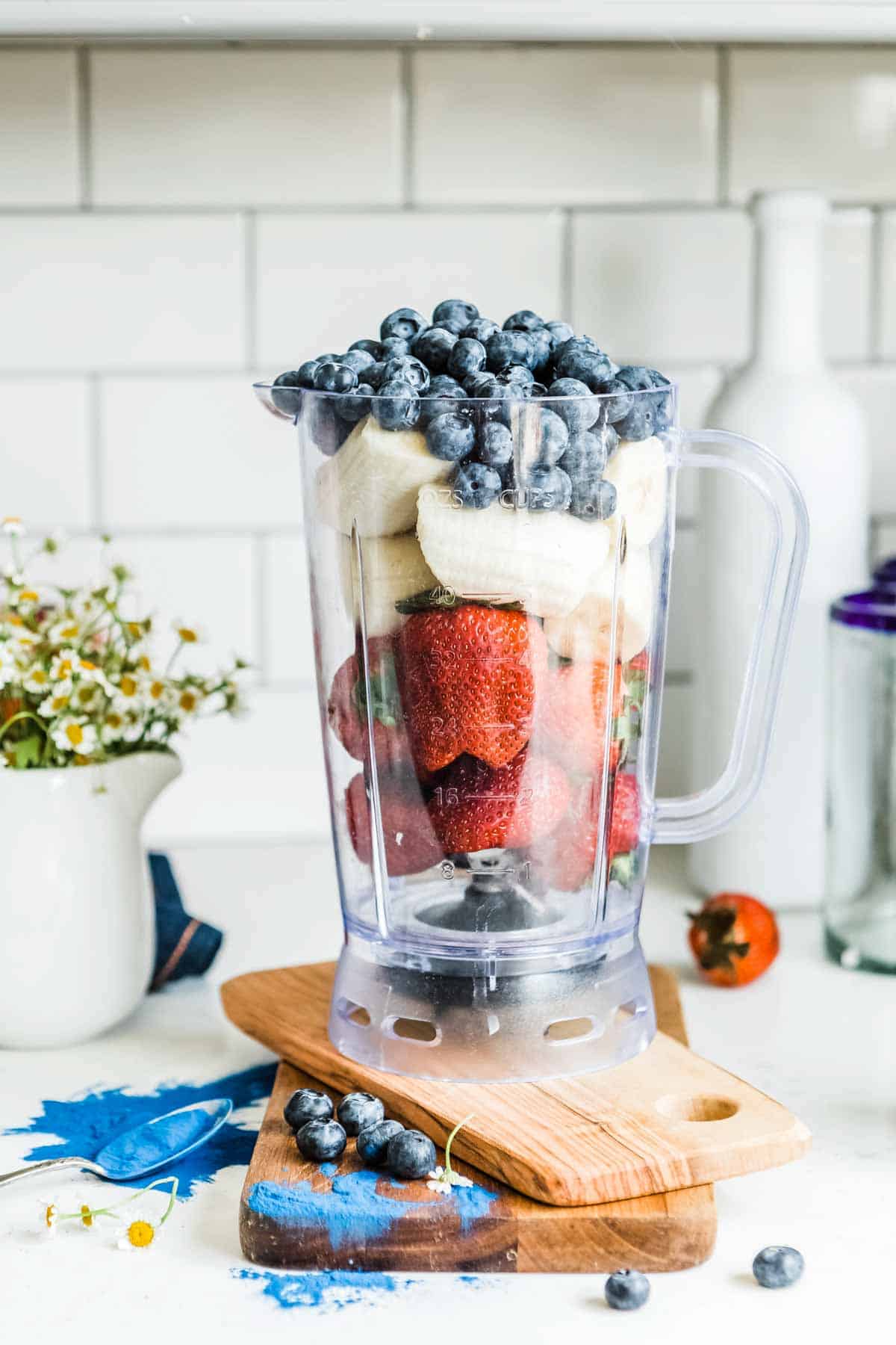 strawberry blueberry smoothie recipe