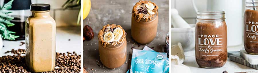cacao boosted smoothies
