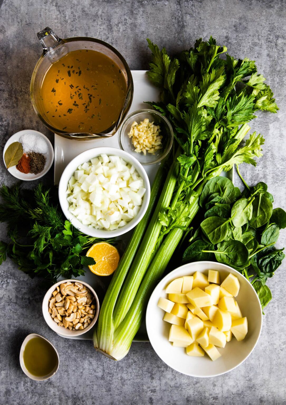 Creamy Celery Soup Light + Delicious 1Pot Recipe