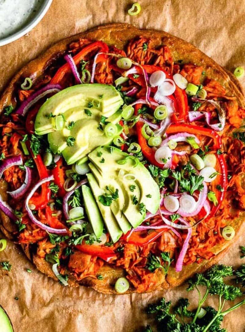 Savory PlantBased Pizza Simple Green Smoothies