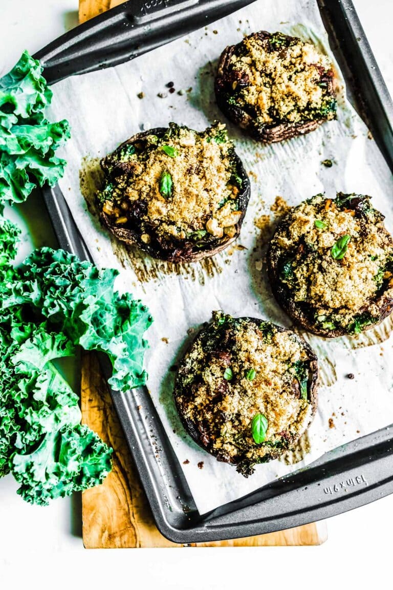 Stuffed Portobello Mushrooms Simple Green Smoothies