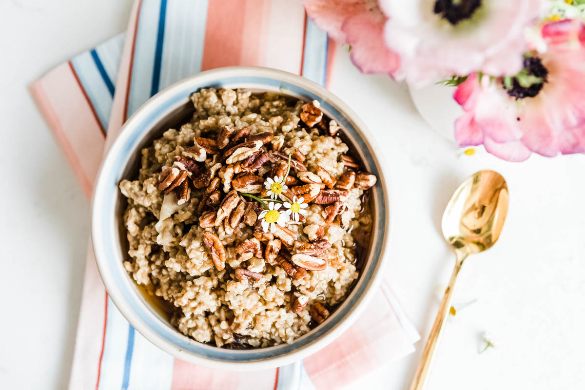 Warm Steel Cut Oats