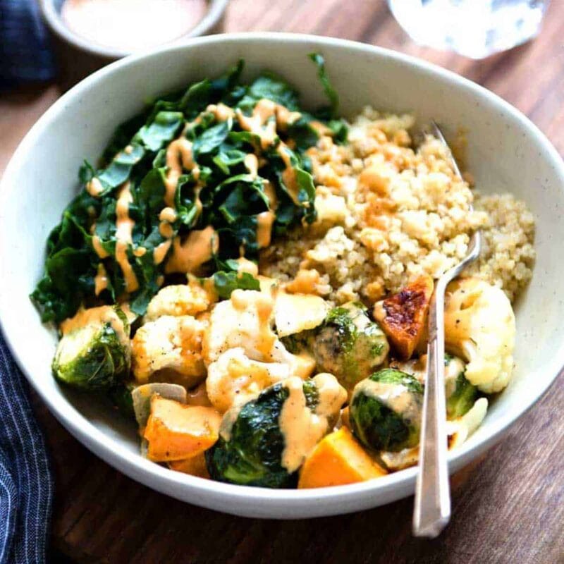 DIY veggie bowl