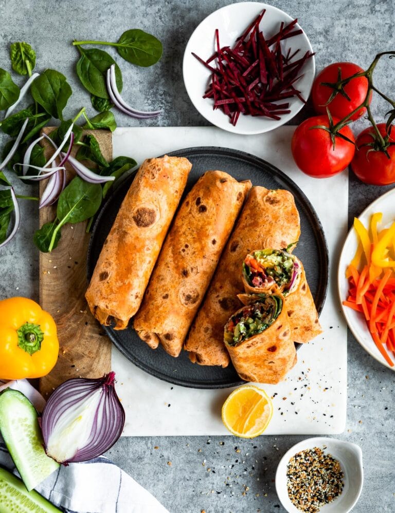 Veggie Wrap with Hummus Easy Recipe, Health Benefits + More