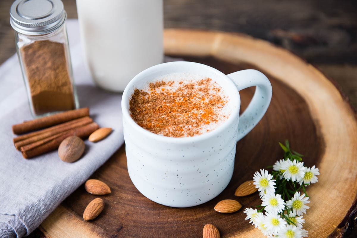 Warm Almond Milk Simple Green Smoothies